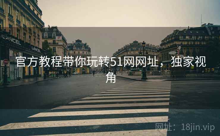 官方教程带你玩转51网网址，独家视角