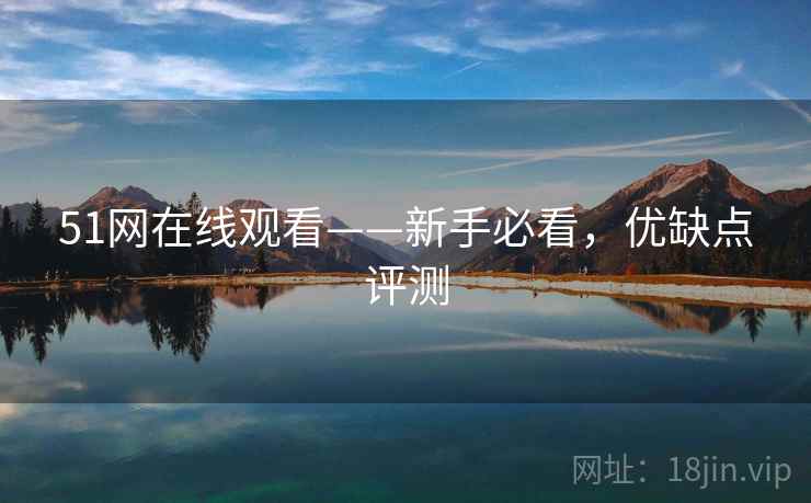 51网在线观看——新手必看，优缺点评测