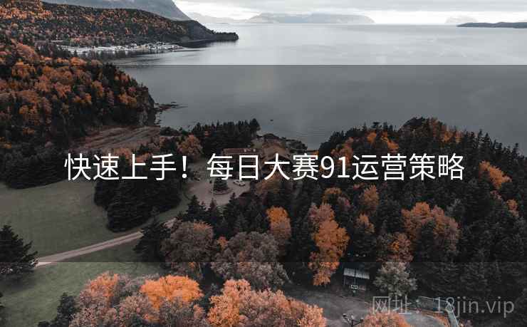 快速上手！每日大赛91运营策略