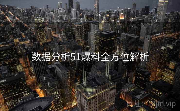 数据分析51爆料全方位解析