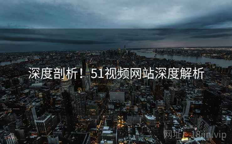 深度剖析！51视频网站深度解析